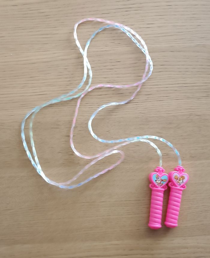 Corde à sauter Pat'patrouille rose longueur 140 cm - photo numéro 2