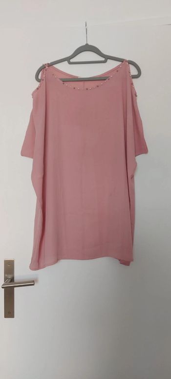 Tunique rose pâle, XL