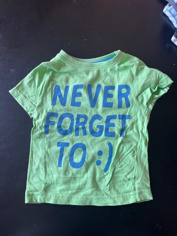 T-shirt 86 cms 18 mois