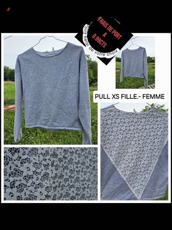 Pull xs fille / femme / adolescente