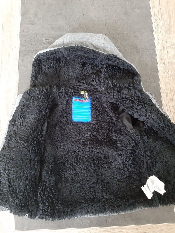 Veste fourrée à l'intérieur garçon - photo numéro 4