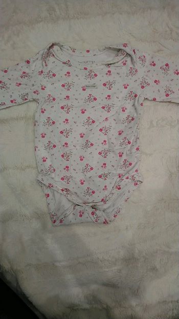 Body bébé fille fleuri