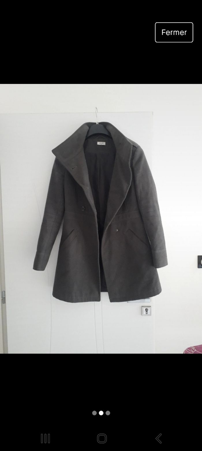 Manteau gris S - photo numéro 3