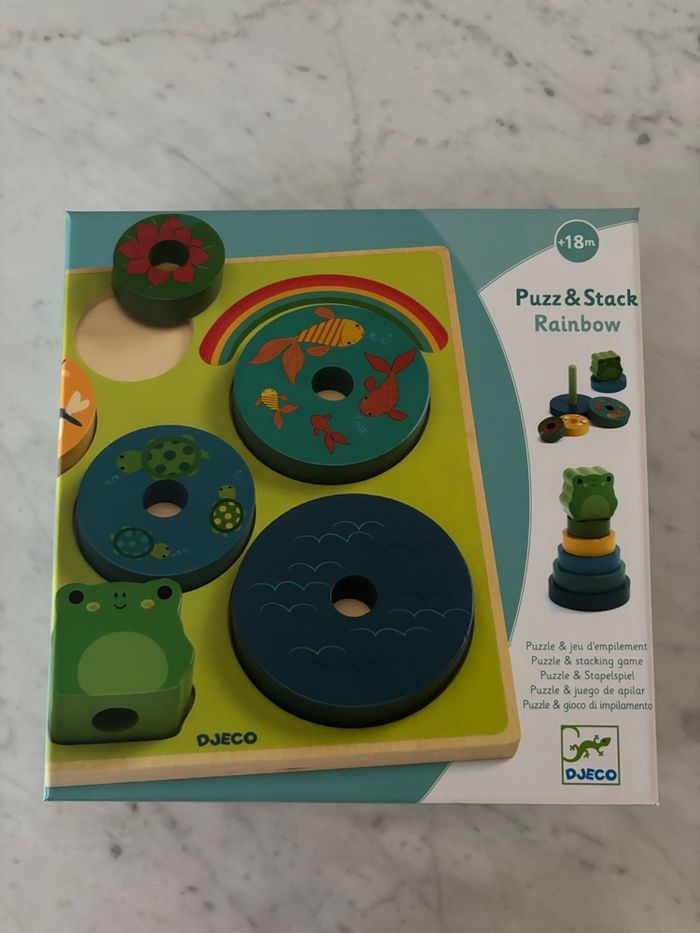 Puzzle en bois Raimbow Djeco