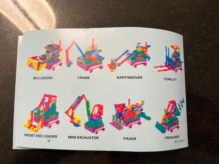 LEGO Laser Pegs 8-in-1 RN 2170B – briques translucides - photo numéro 5