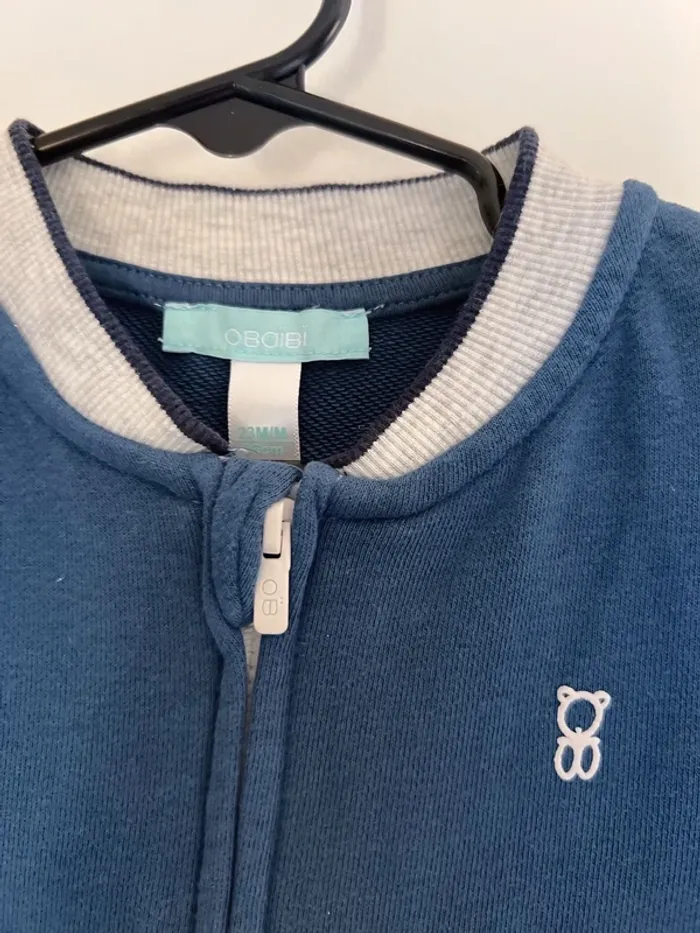 Veste bleue obaibi - photo numéro 3