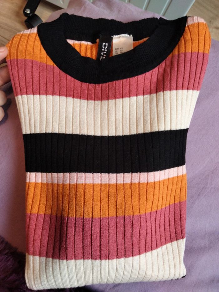 Petit pull rayé - photo numéro 4