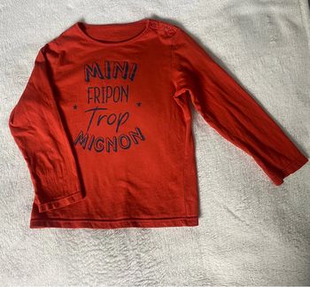 Tee-shirt manches longues garçon