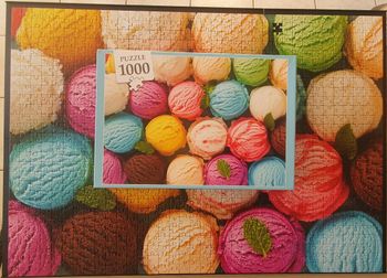 Puzzle "Glaces" 1000 pièces