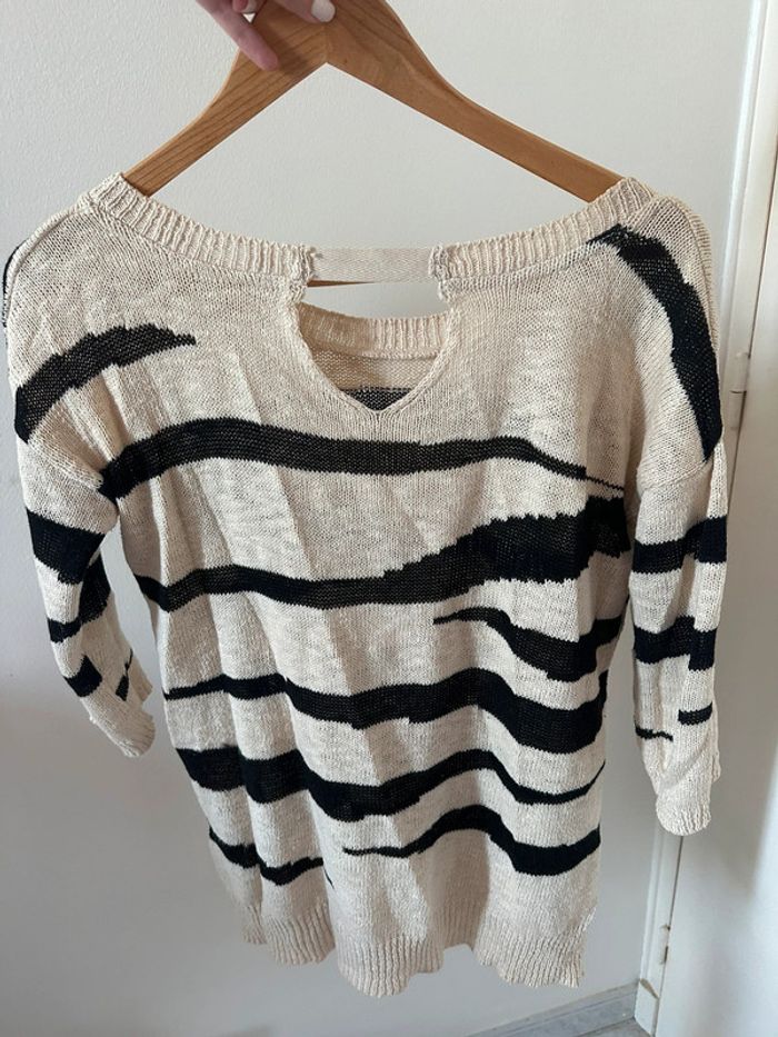 Pull zèbre - photo numéro 3