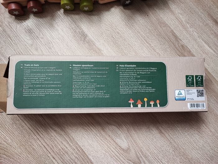 Train en bois (modulable) - photo numéro 4