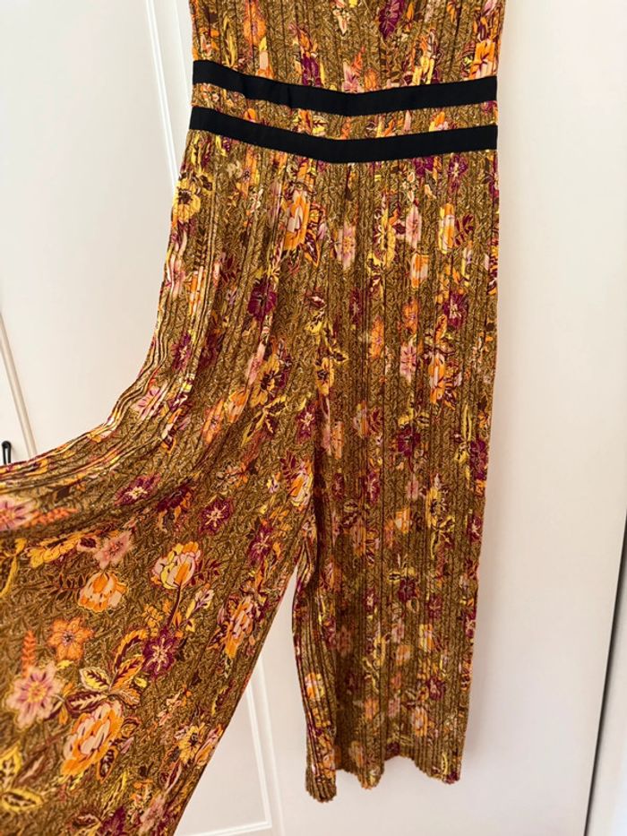 Superbe combinaison pantalon Cache Cache jambes larges fluides neuve 🌸 S 36 - photo numéro 3