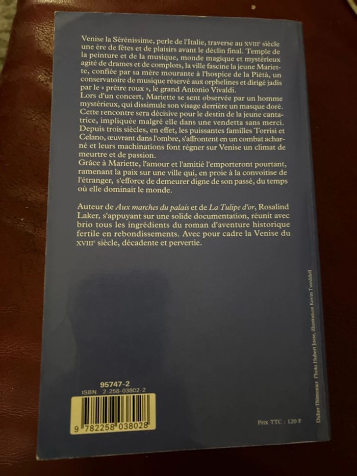 le masque de Venise - photo numéro 2