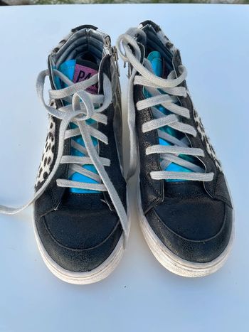 Basket fille léopard