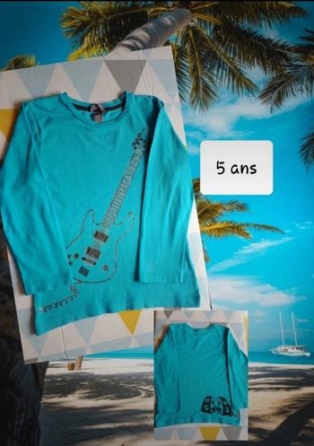 💎 Sublime Tshirt turquoise (5 ans) 💎