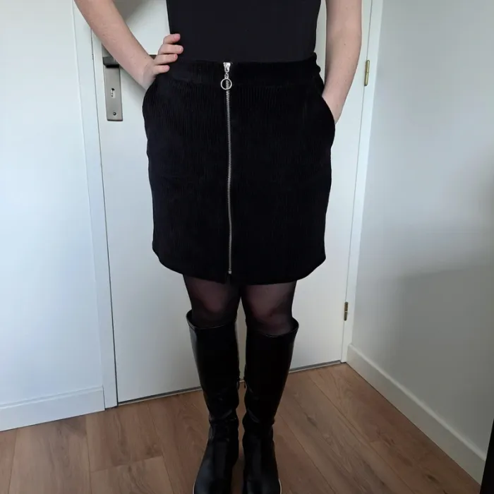 Jupe en velour