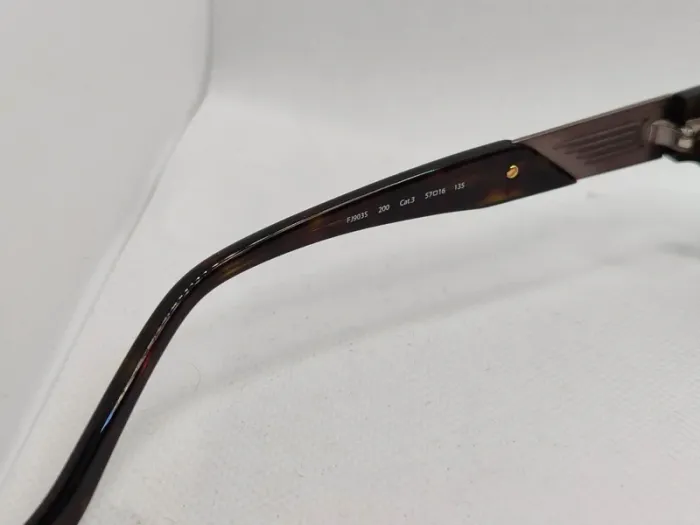 Lunettes de soleil Faconnable écaille foncée - photo numéro 3