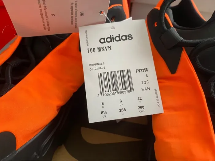 Adidas Yeezy boost 700 MNVN orange - photo numéro 13