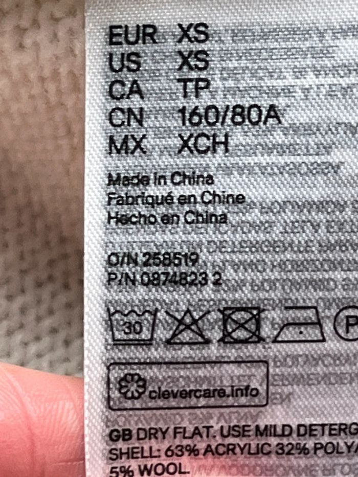 Pull écru à motifs H&M XS comme neuf - photo numéro 6