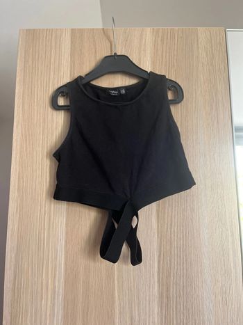 Crop top croisé