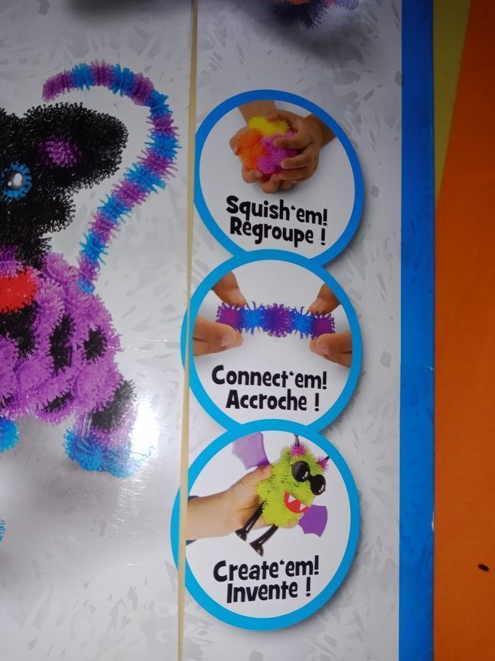 Bunchems COMPLET jumbo coffret géant 1000+ pièces avec notice - photo numéro 2