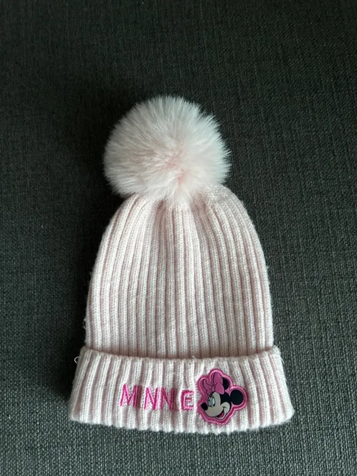 Bonnet bébé fille, 2-4 ans Minnie
