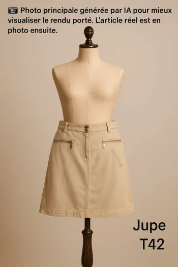 jupe en toile légère CECIL T42