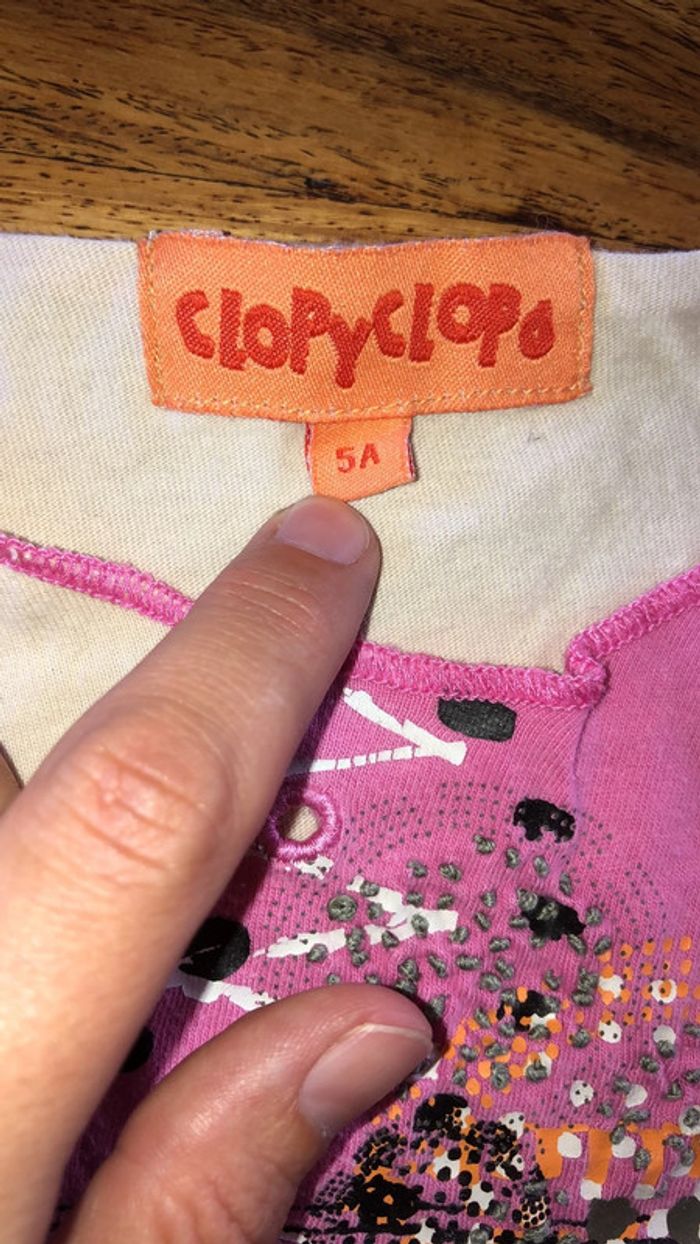 T-shirt fille 5 ans - photo numéro 3