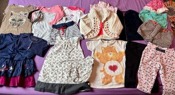 Lot vêtements fille 12/18 mois 