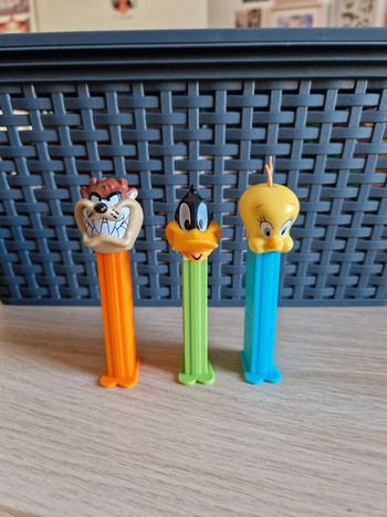 Lot pez looney tunes tweety tazmani et daffy duck