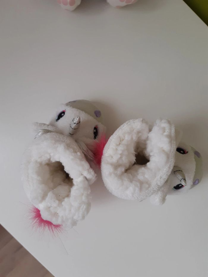 Chausson licorne bébé - photo numéro 3