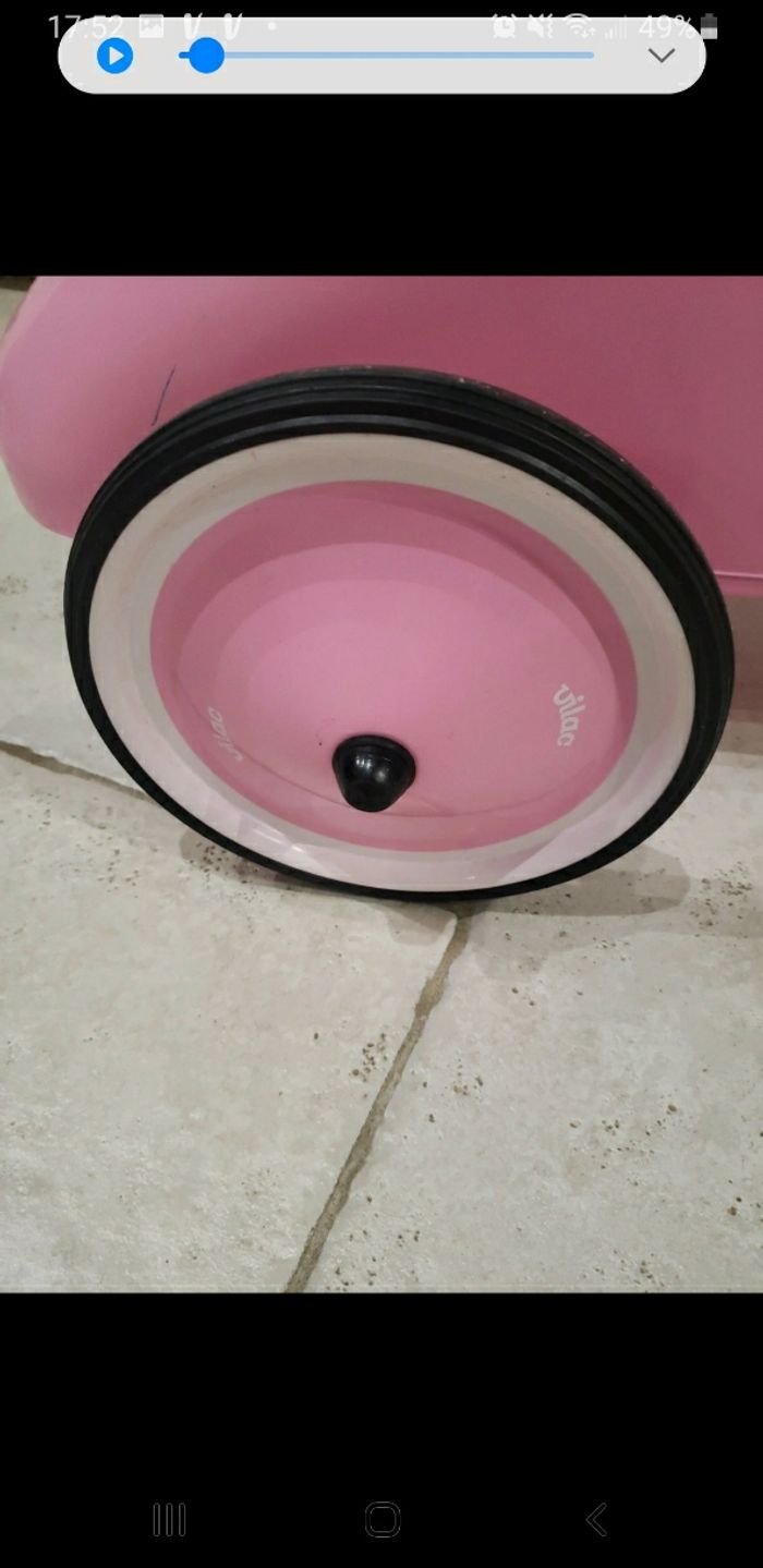 Porteur voiture Vintage rose - Vilac - photo numéro 3