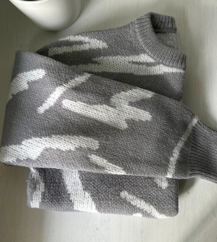 Pull Gris Aesthetic Taille M - photo numéro 4