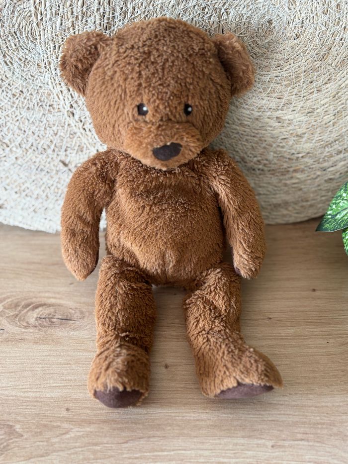 Doudou ours marron ikea - photo numéro 2