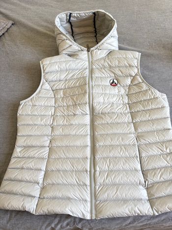 Doudoune sans manches JOTT Femme 4XL Gris clair