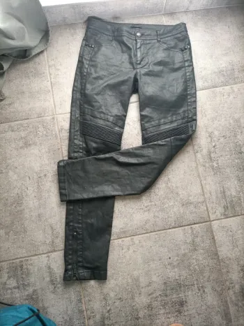 J'eans enduit noir IKKS