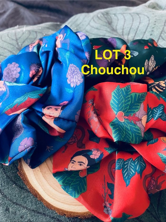 Lot 3 chouchou  Frida Kahlo