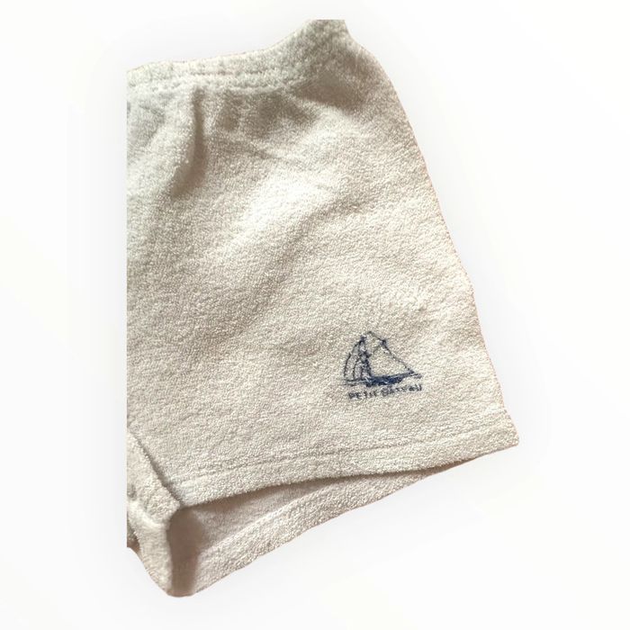 Short éponge blanc Petit Bateau 12 mois TBE (5,22€) - photo numéro 5