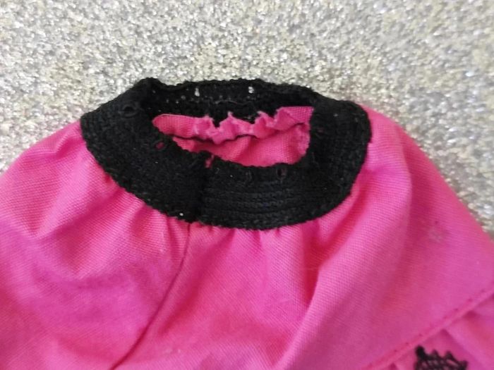 10/ accessoire Monster High jupe rose noir - photo numéro 3