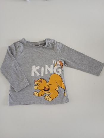 Teeshirt gris manches longues orchestra