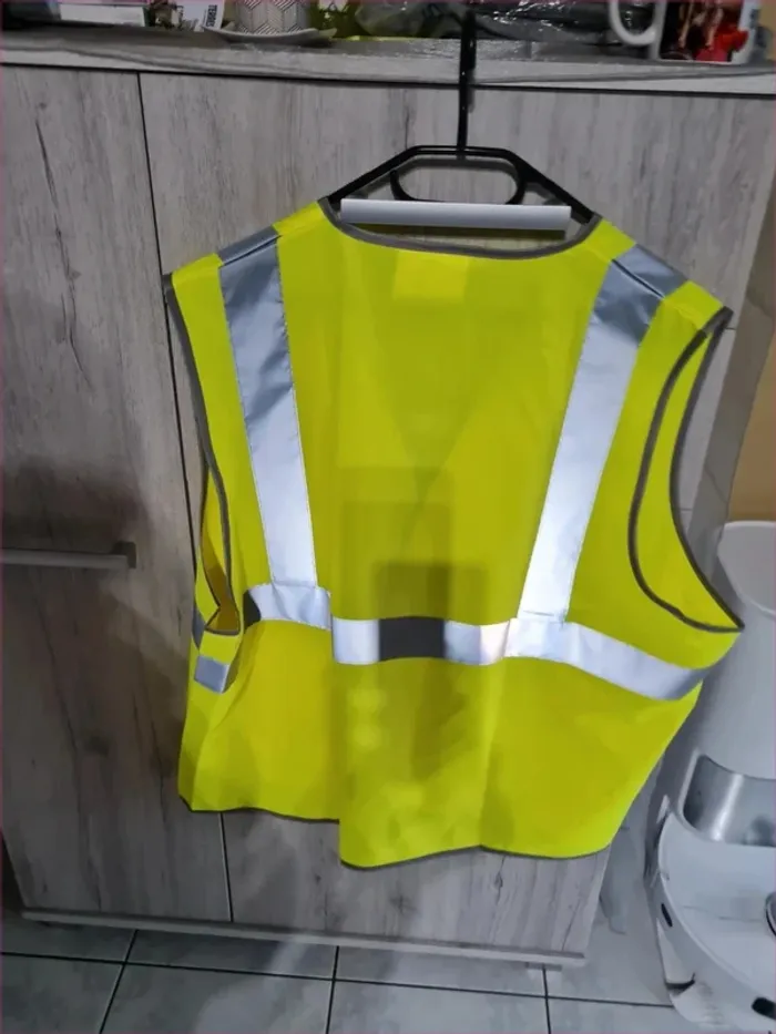 Gilet de sécurité fluorescent - photo numéro 2