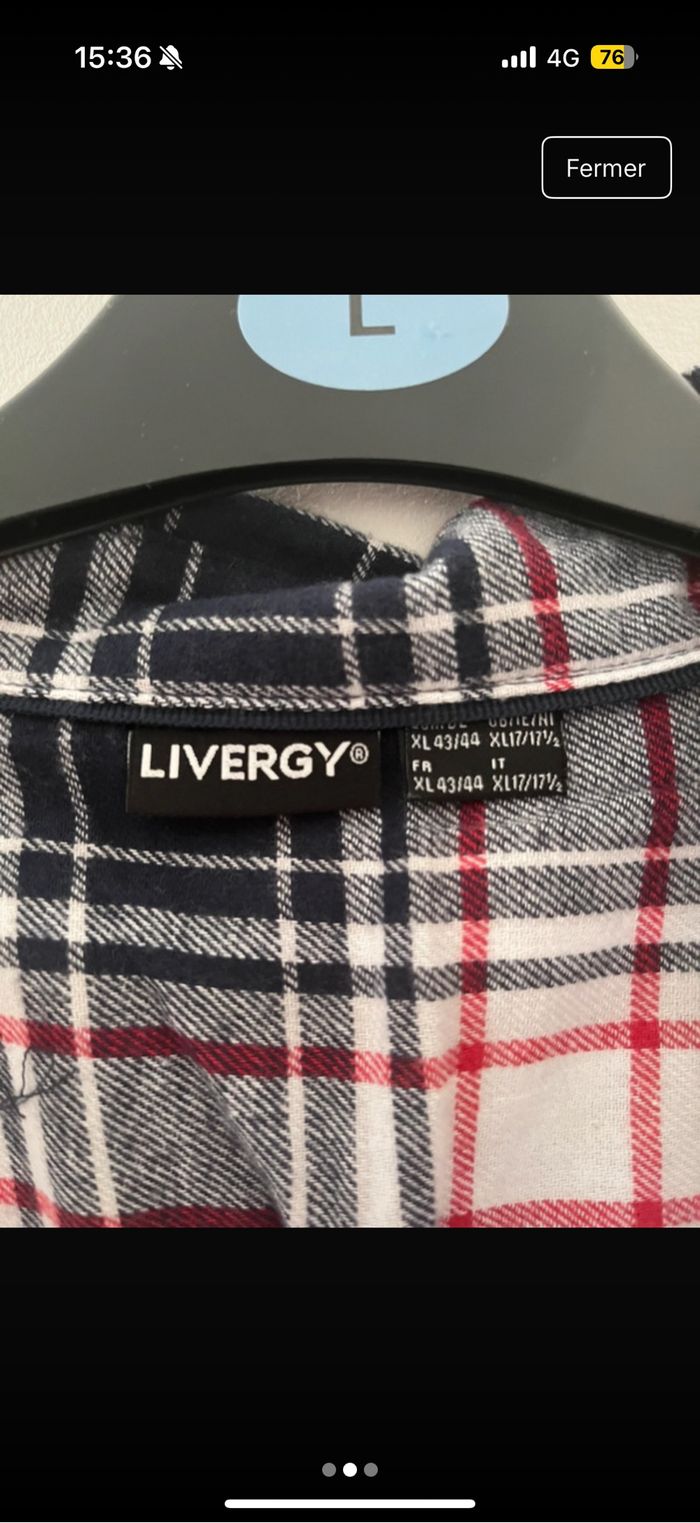 Chemise à carreaux - photo numéro 2