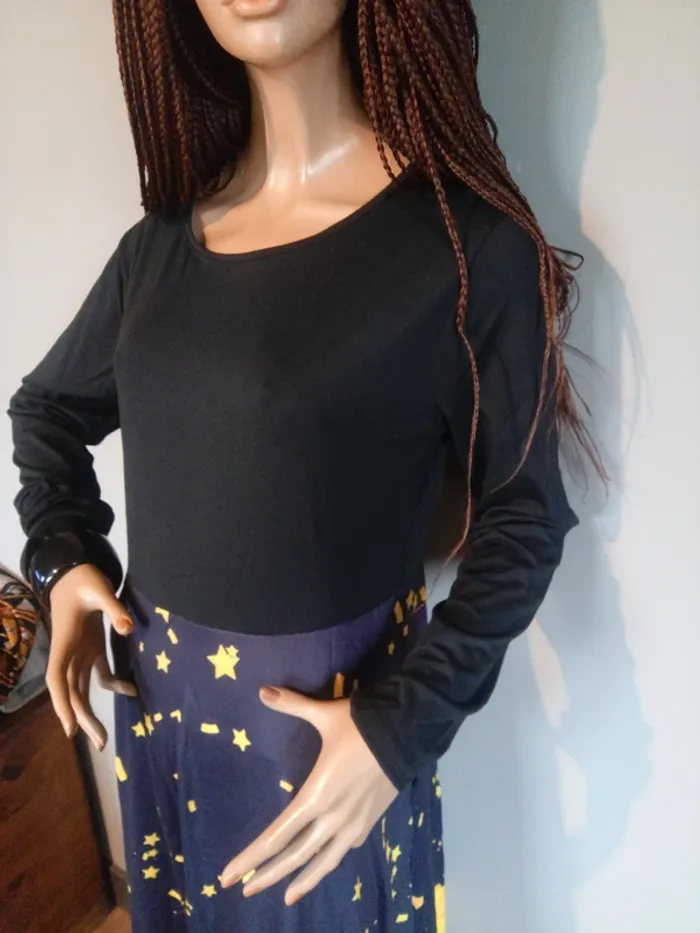 Robe midi Shein (neuf, jaune), L / 40 / 12 - photo numéro 2