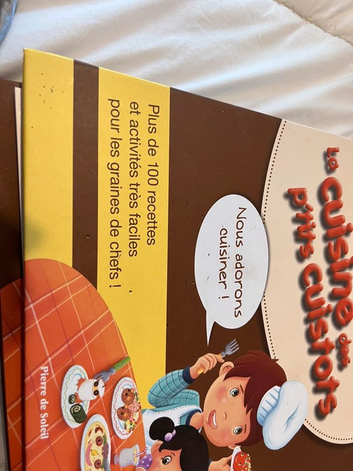 Livre la cuisine des ptits cuistots - photo numéro 3