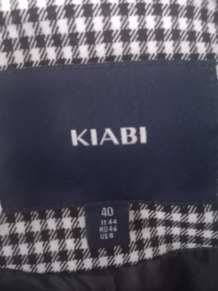 Veste  noir et blanche femme taille 40 - photo numéro 3