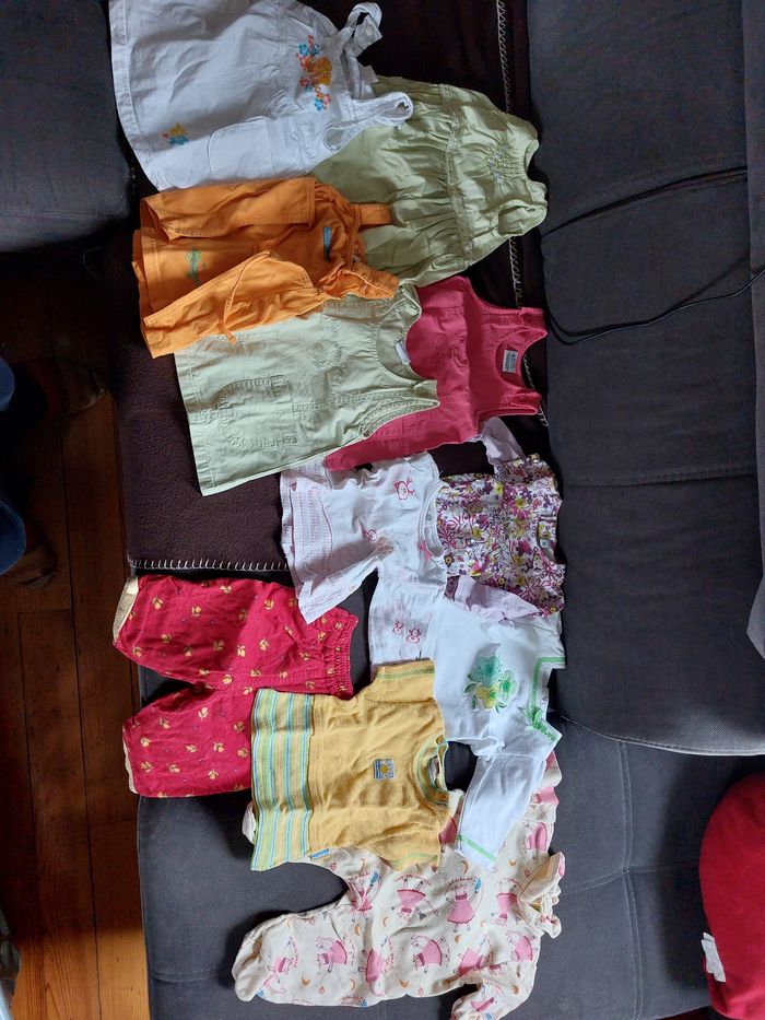 Lots vêtements filles 3 mois