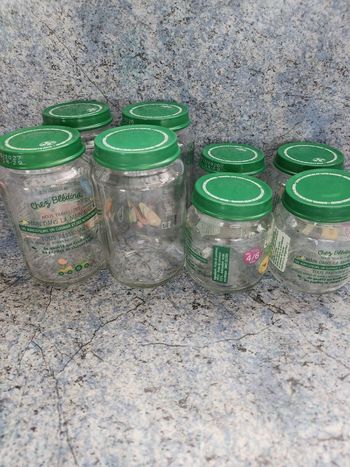 Pots en verre 