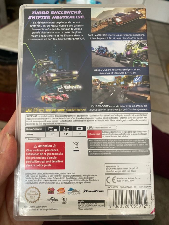 Jeu switch Fast and furious - photo numéro 6