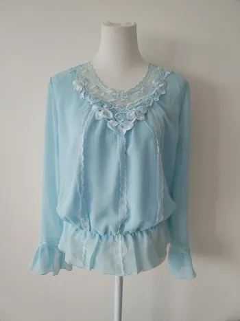 Blouse bleu milissa