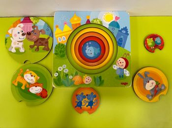 Jouet motricité en bois